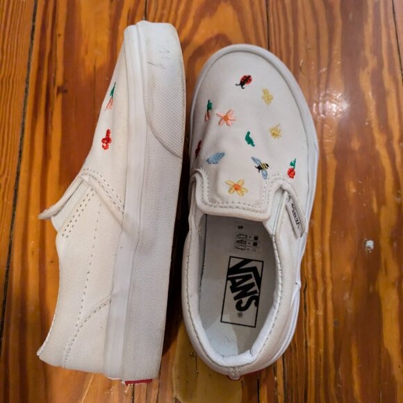 Vans Kids sz 12 Garden Theme - Picture 5 of 6